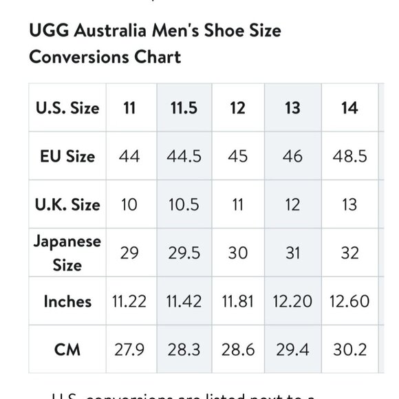 UGG Tasman Waterproof Hybrid Men Slip-ons Shoes Chestnut Blue Size 11 - Picture 9 of 10